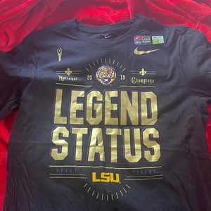 NIKE LSU LEGEND STATUS RARE SHIRT